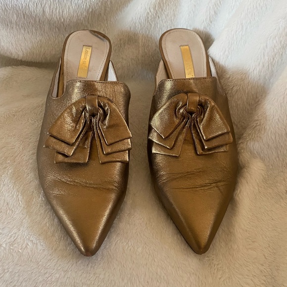 LOUISE ET CIE metallic mule - Picture 2 of 6